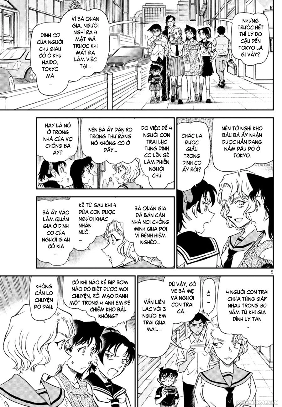 Thám Tử Conan Chapter 1040 - 5