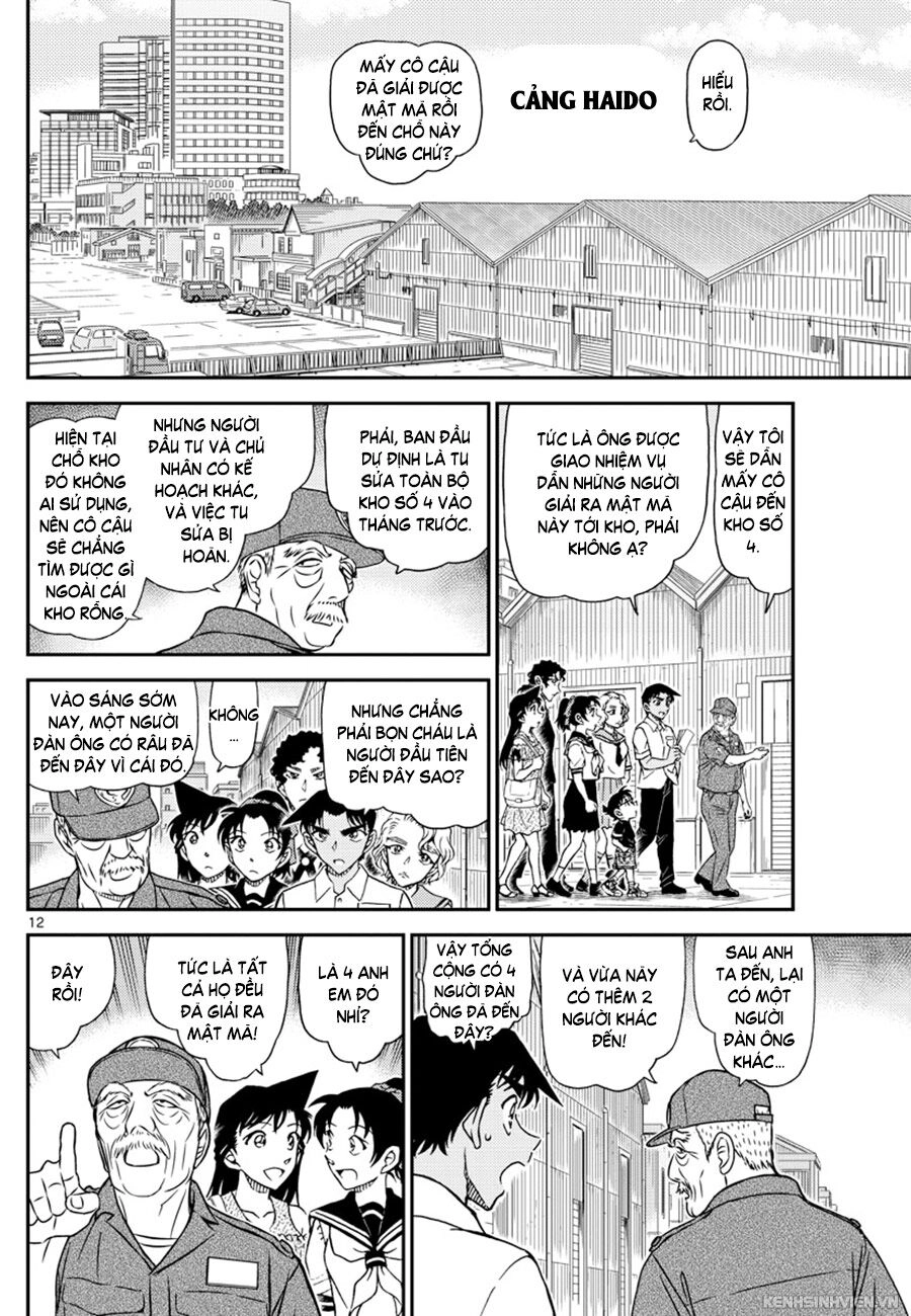 Thám Tử Conan Chapter 1040 - 12