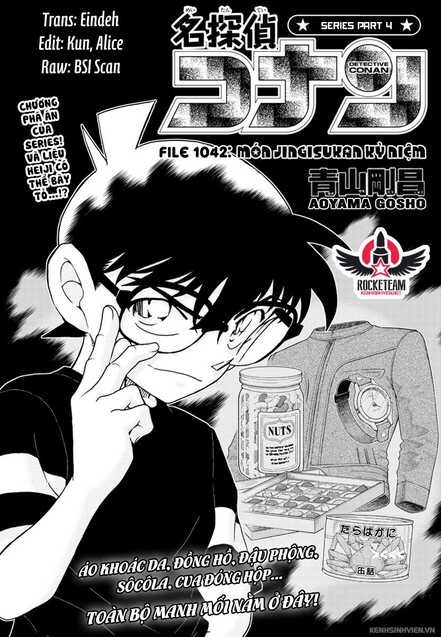 Thám Tử Conan Chapter 1042 - 1