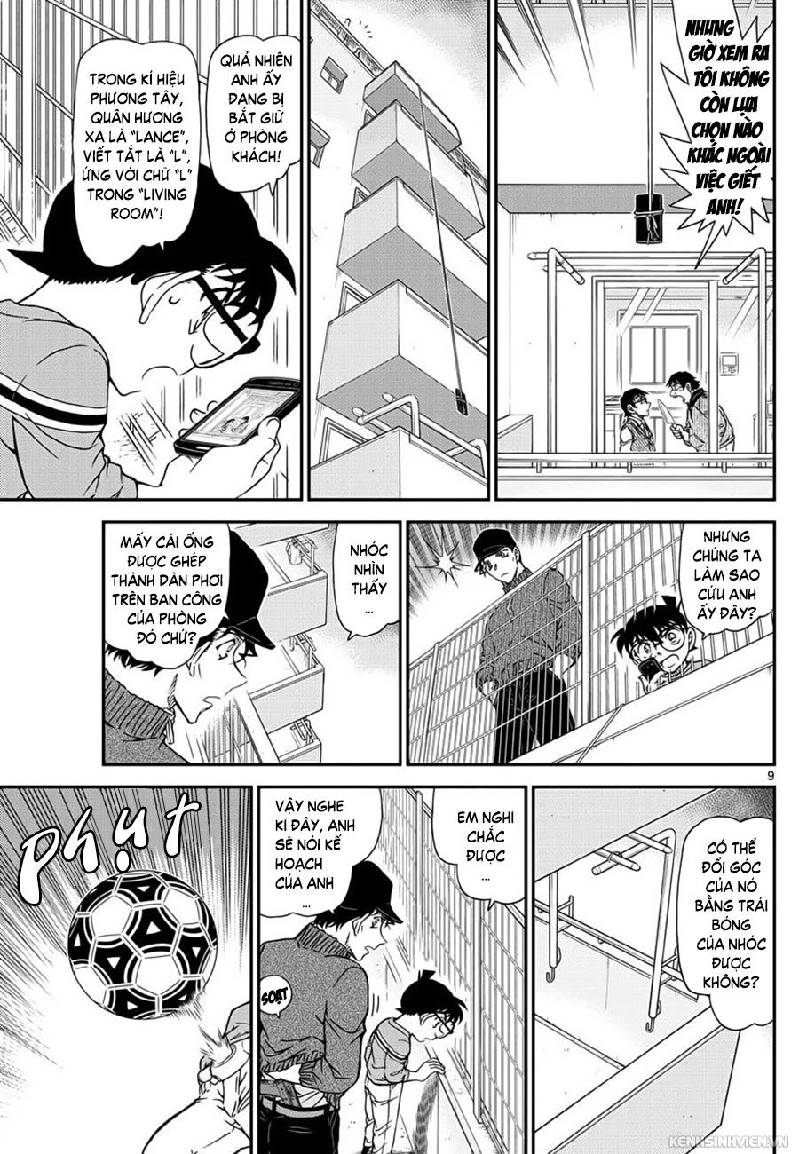 Thám Tử Conan Chapter 1046 - 9