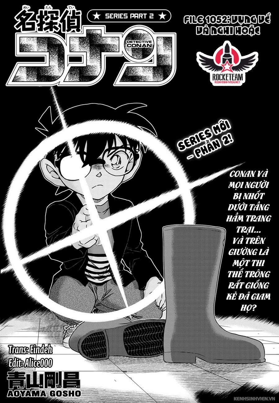 Thám Tử Conan Chapter 1052 - 1