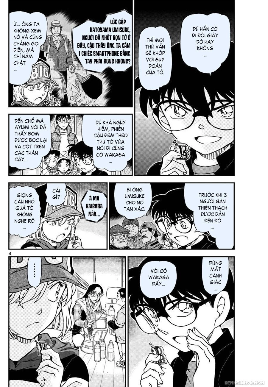 Thám Tử Conan Chapter 1054 - 4