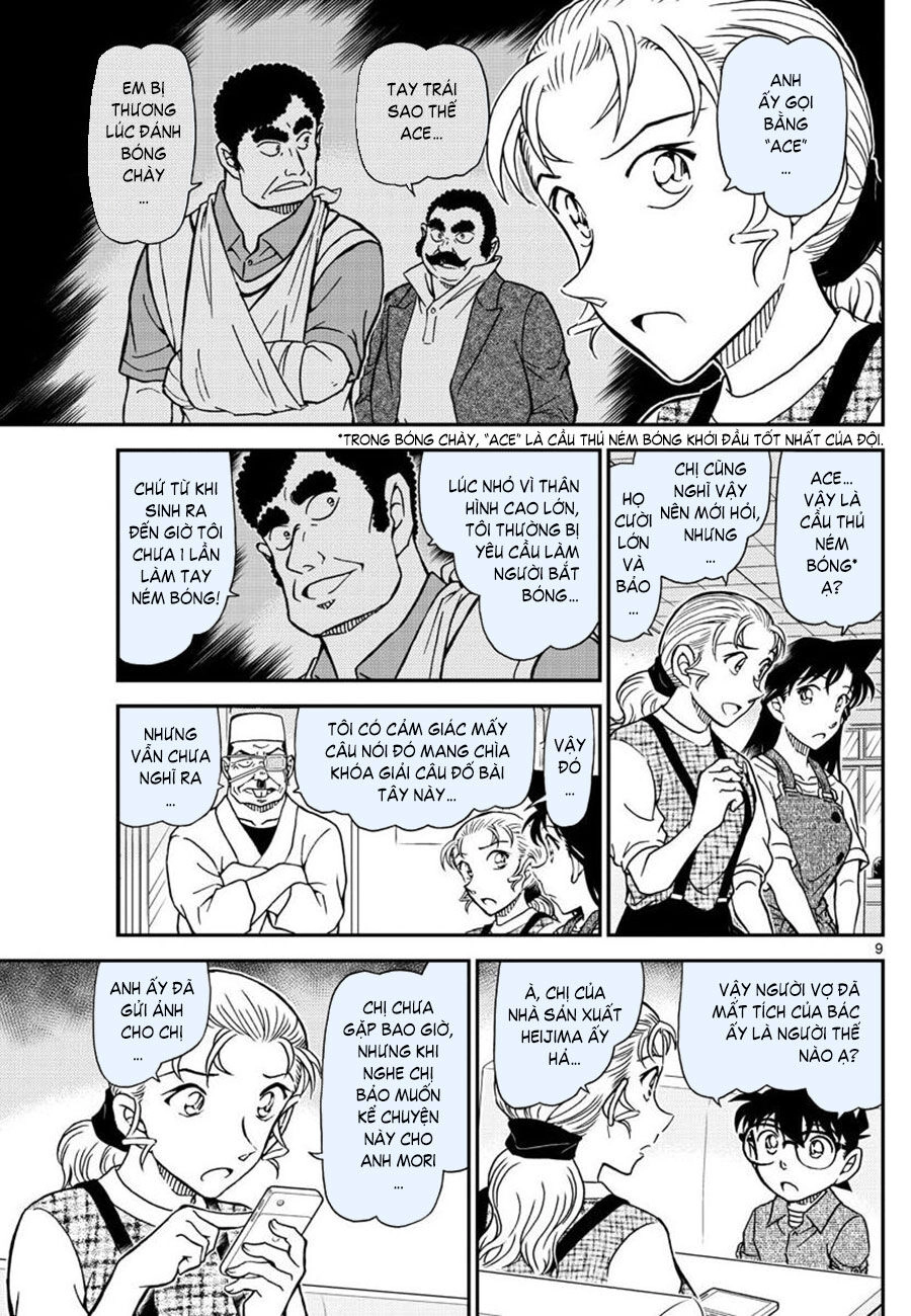 Thám Tử Conan Chapter 1056 - 9