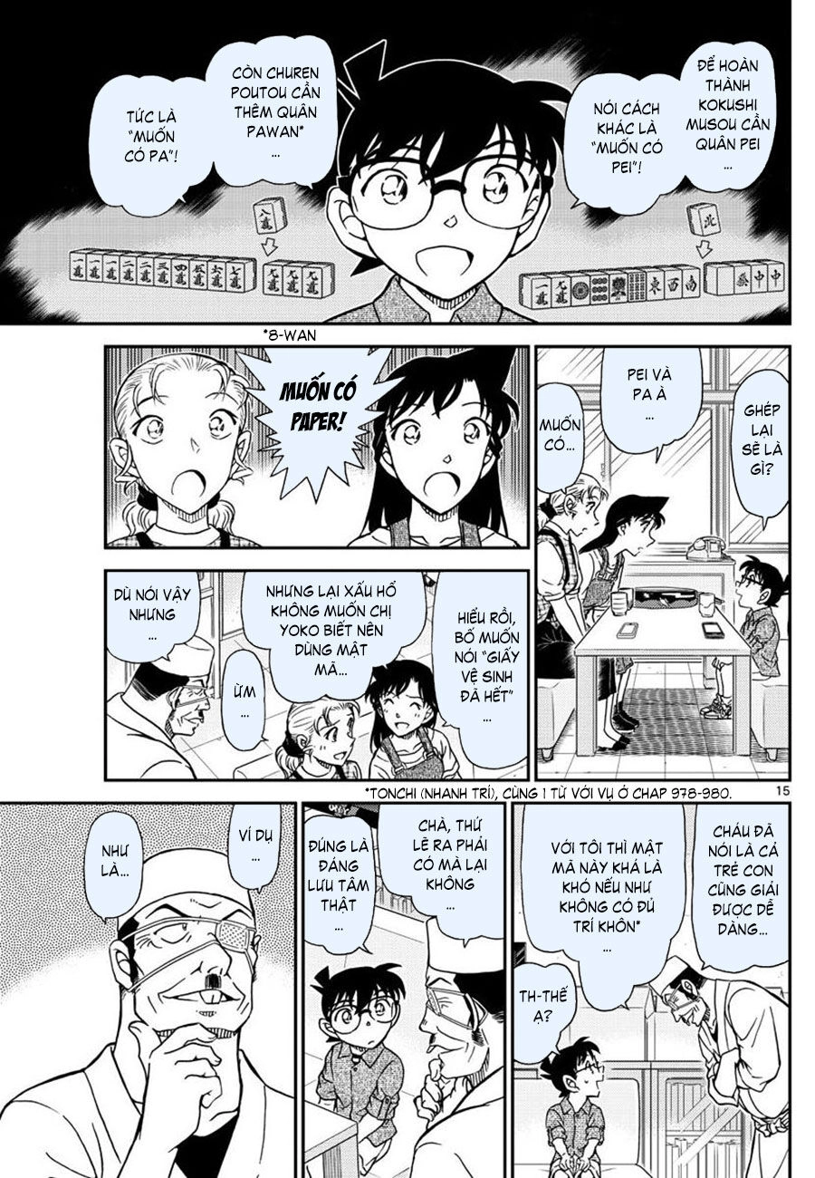 Thám Tử Conan Chapter 1057 - 15