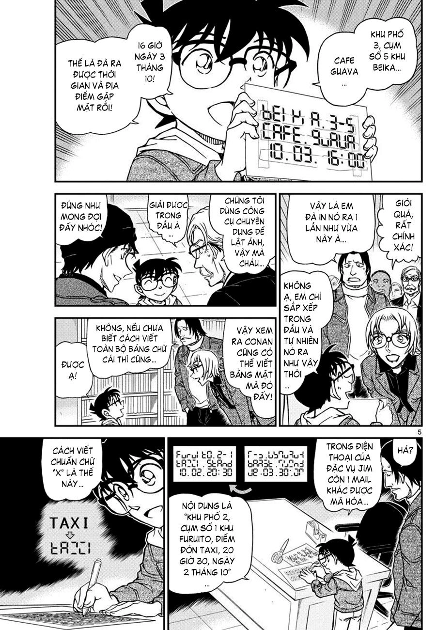 Thám Tử Conan Chapter 1062 - 5