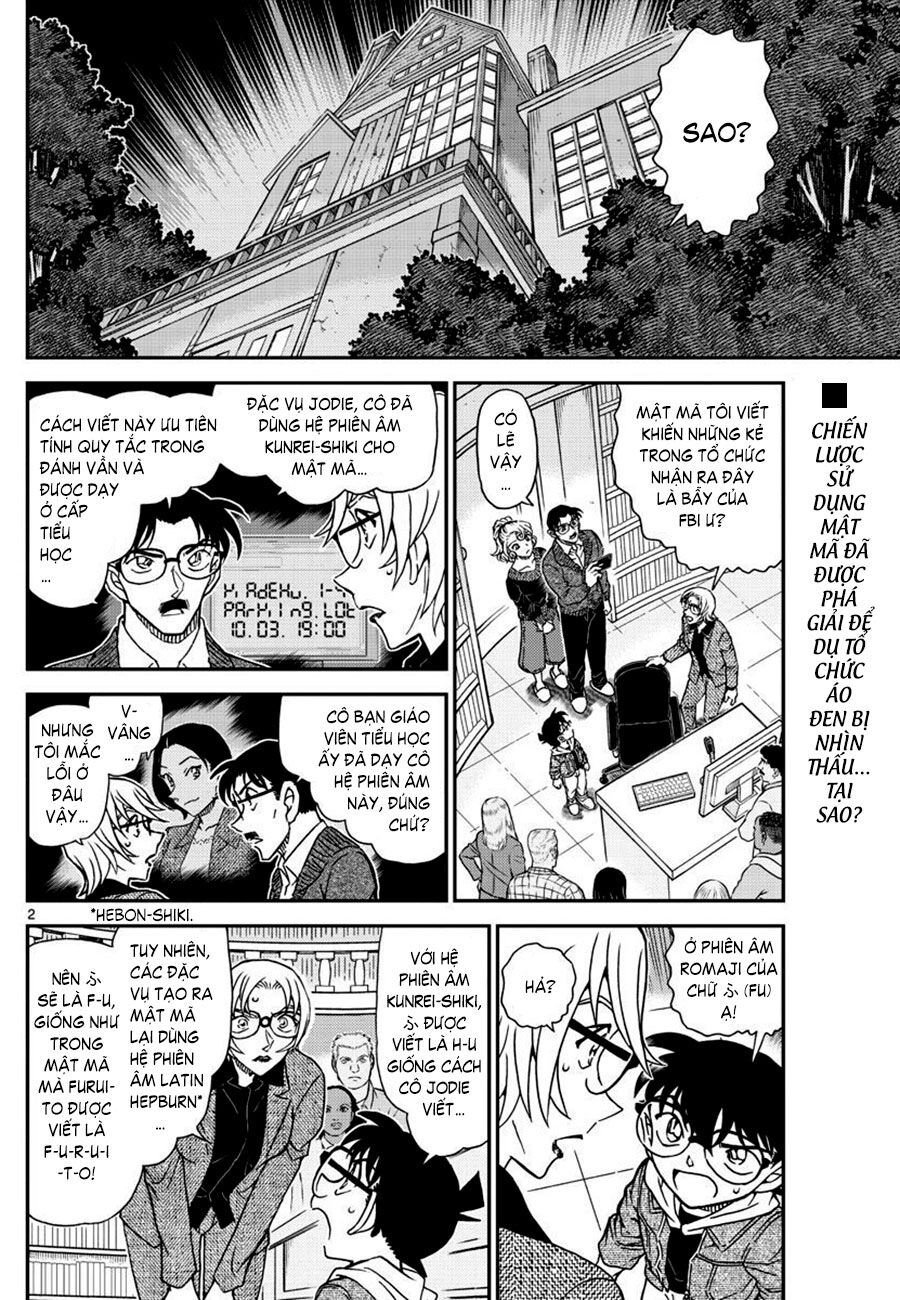 Thám Tử Conan Chapter 1063 - 2