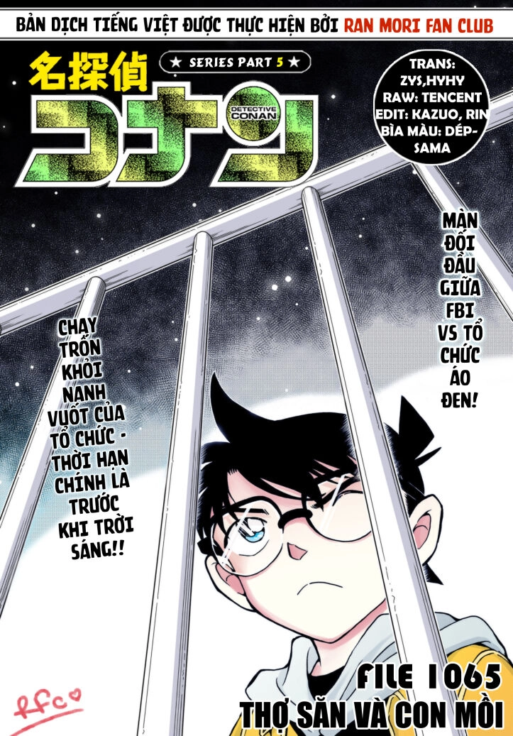 Thám Tử Conan Chapter 1065 - 1