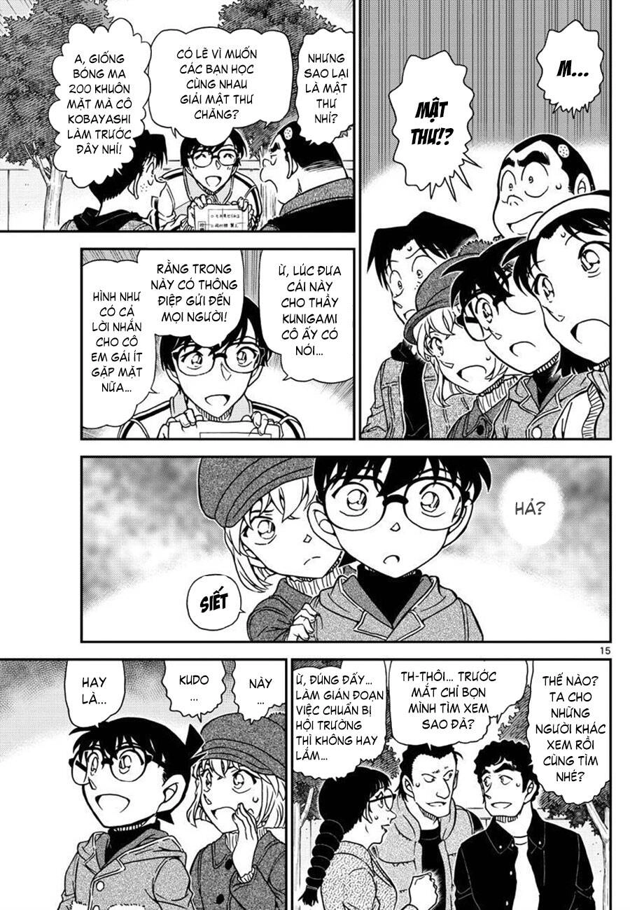Thám Tử Conan Chapter 1070 - 15