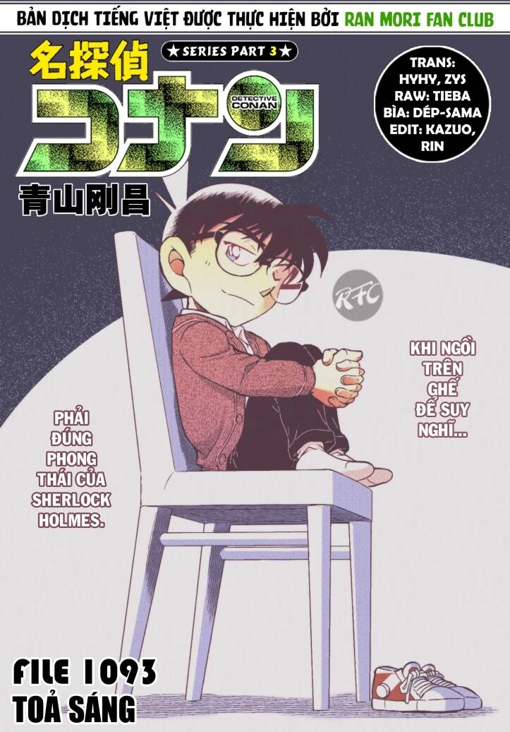 Thám Tử Conan Chapter 1093 - 1