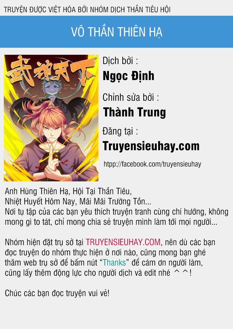 Võ Thần Thiên Hạ Chapter 48 - 1