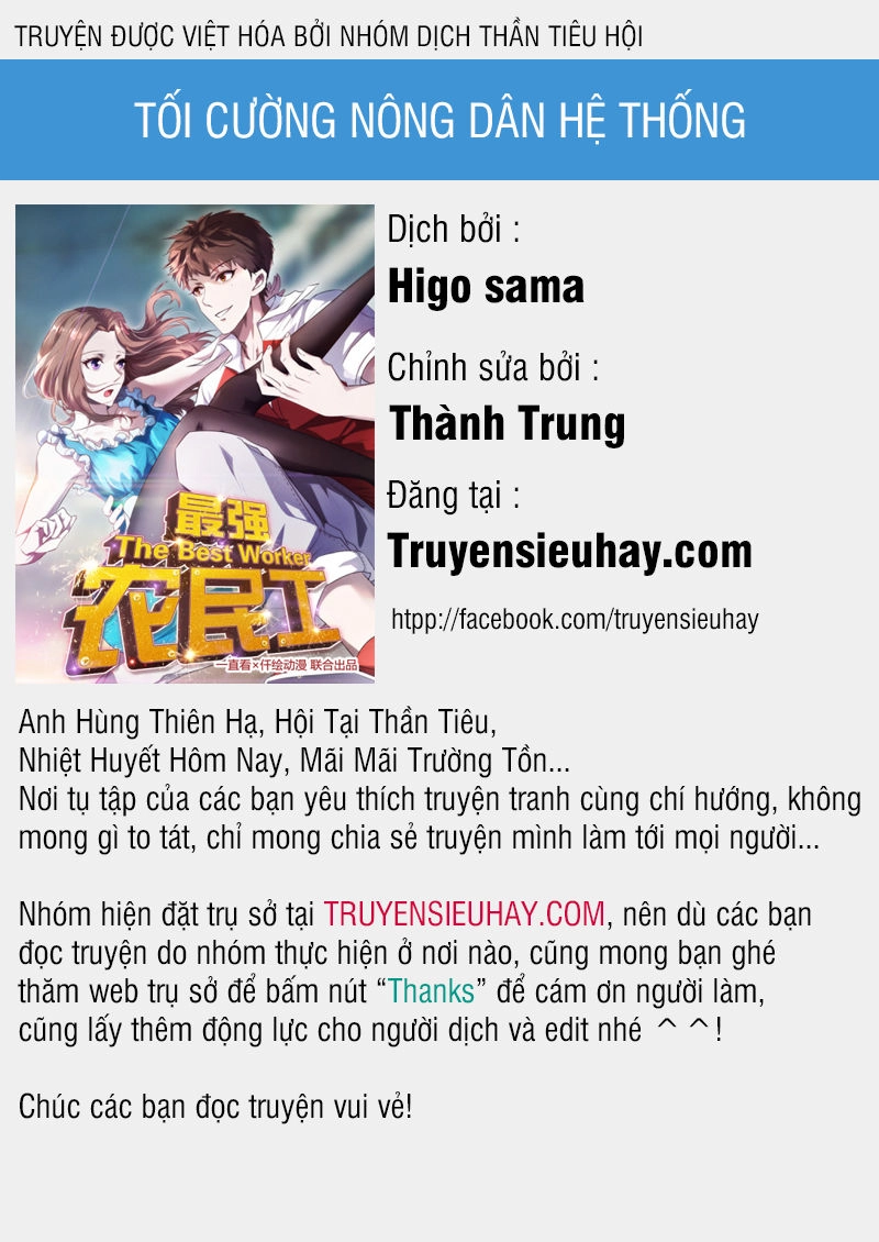 Tối Cường Nông Dân Hệ Thống Chapter 89 - 1