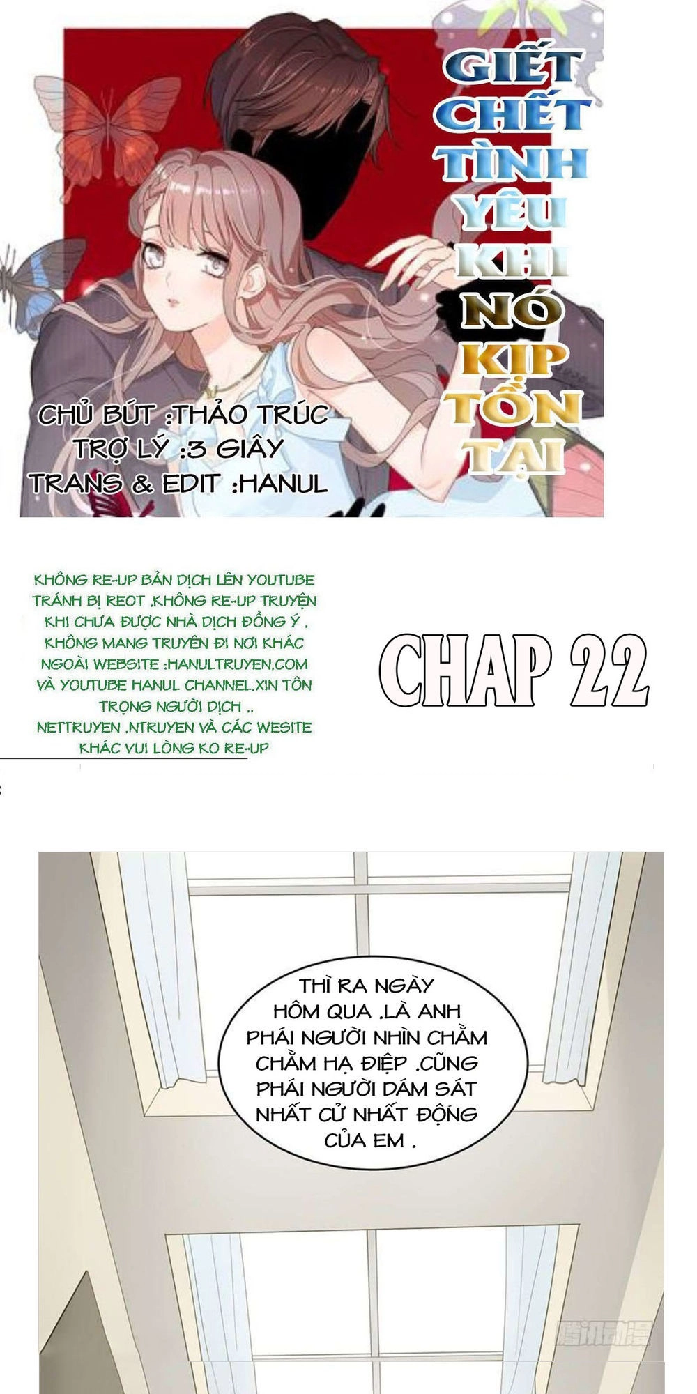 Giết Em Trước Khi Tình Yêu Tồn Tại Chapter 22 - 1