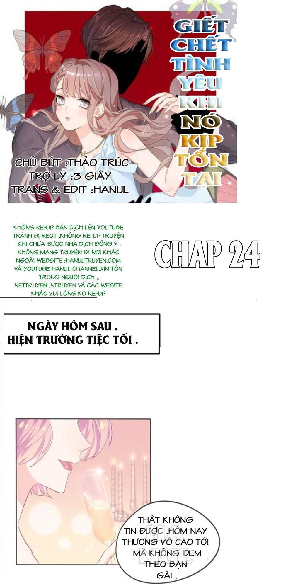 Giết Em Trước Khi Tình Yêu Tồn Tại Chapter 24 - 1