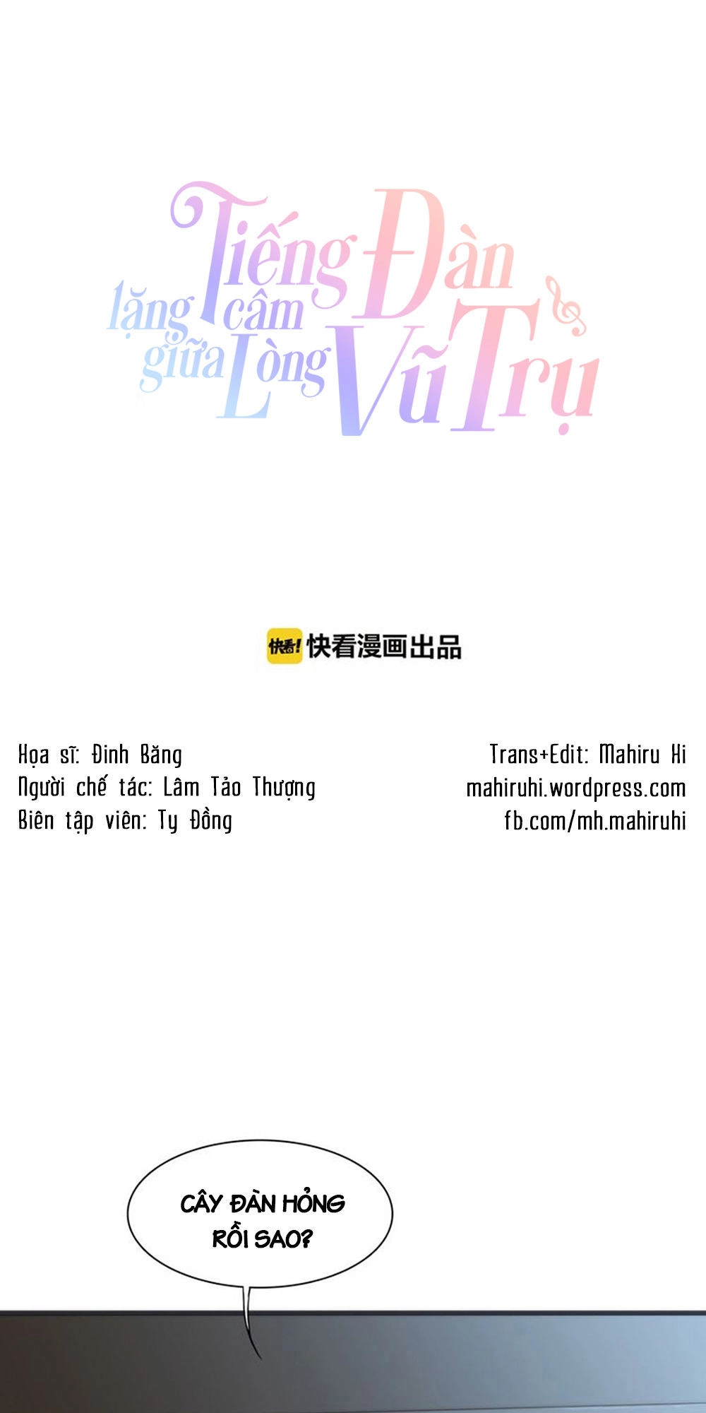 Tiếng Đàn Lặng Câm Giữa Lòng Vũ Trụ Chapter 2 - 1