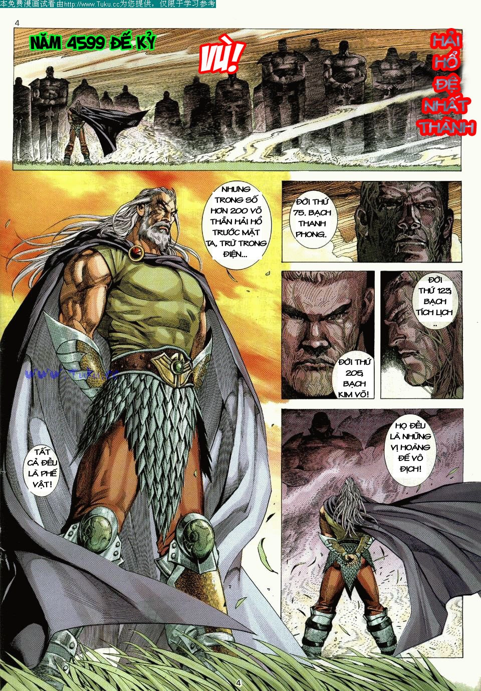 Võ Thần Ngoại Truyện Chapter 1 - 4