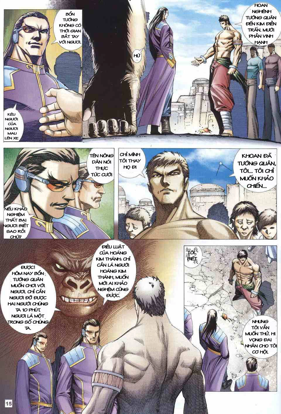 Võ Thần Ngoại Truyện Chapter 12 - 14