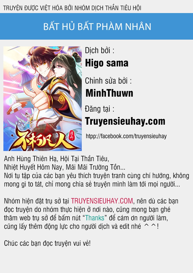 Bất Hủ Phàm Nhân Chapter 23 - 1