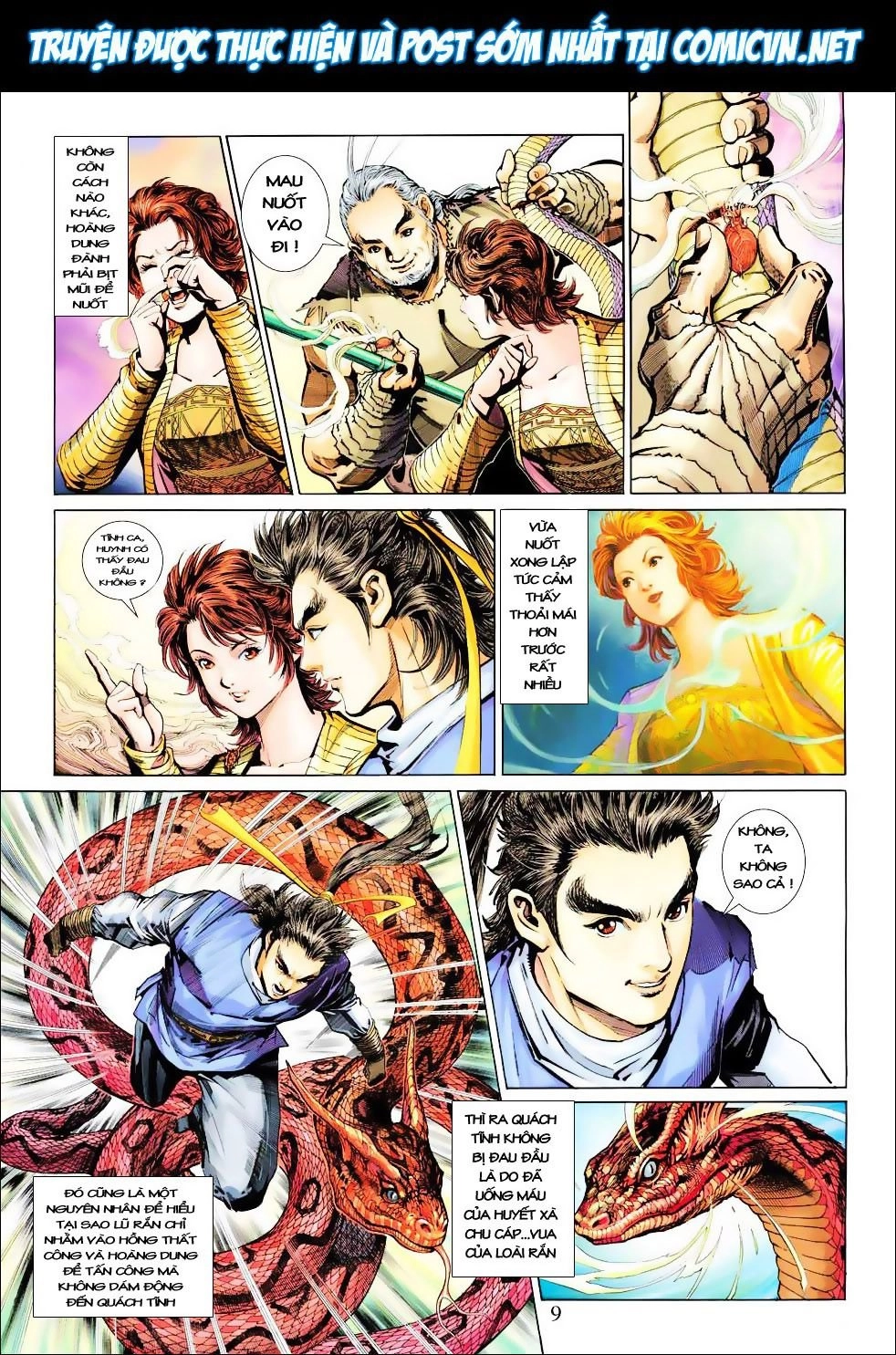 Anh Hùng Xạ Điêu Chapter 24 - 9