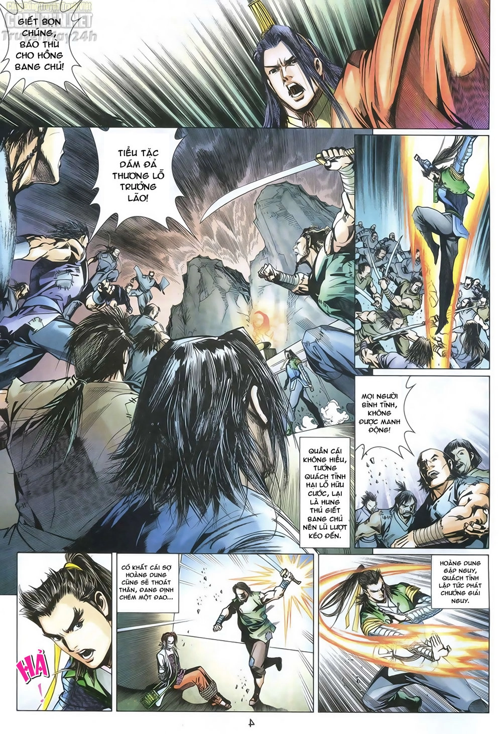 Anh Hùng Xạ Điêu Chapter 67 - 4