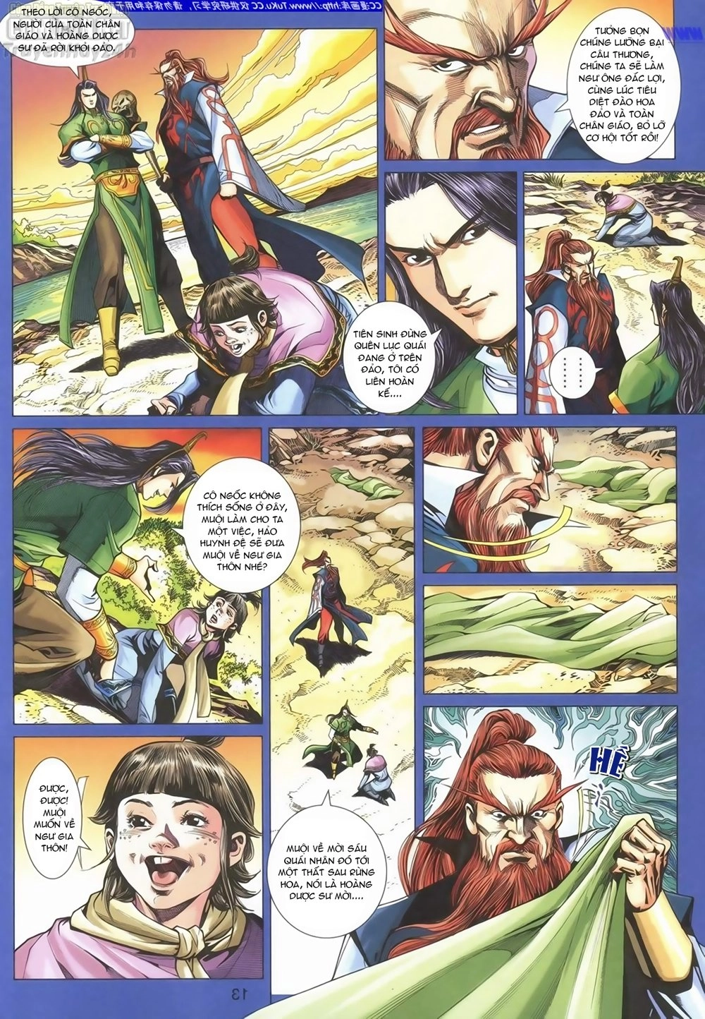 Anh Hùng Xạ Điêu Chapter 90 - 13