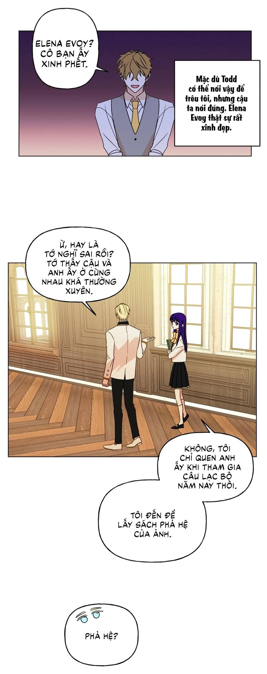 Nhật Ký Quan Sát Elena Evoy Chapter 12 - 18