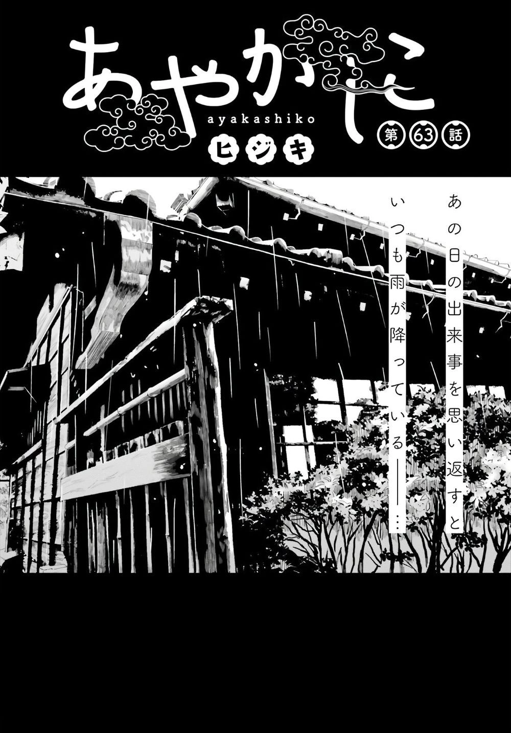 Ayakashiko Chapter 63 - 1