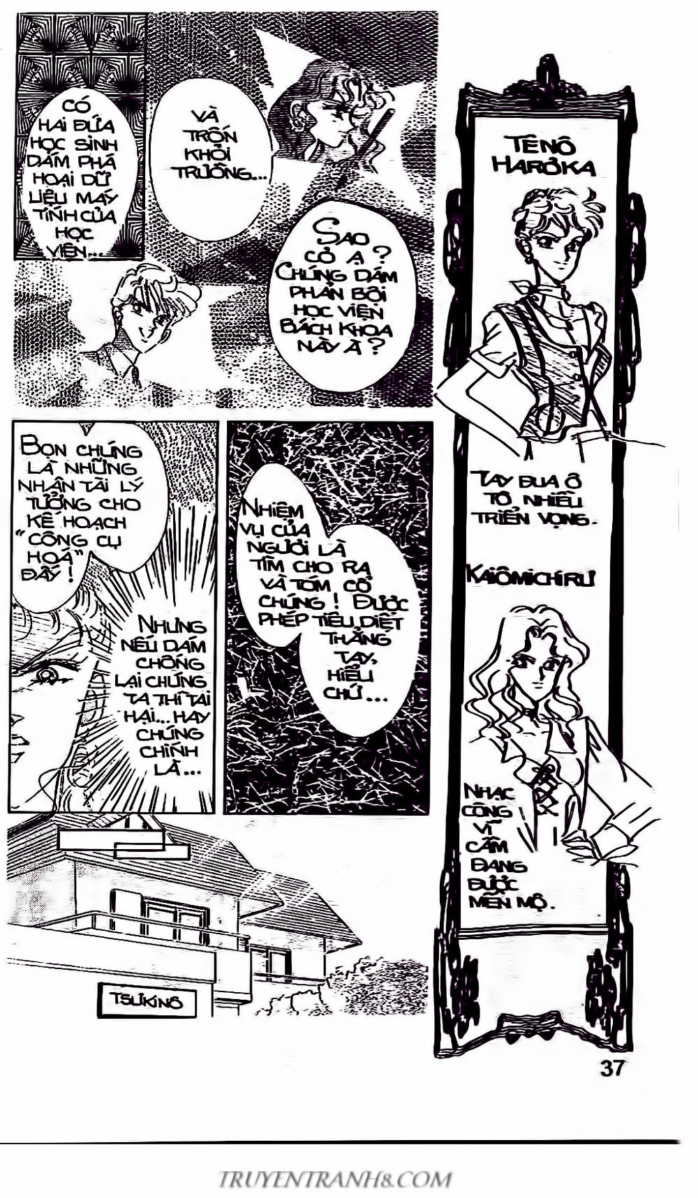 Thủy Thủ Mặt Trăng Chapter 32 - 35