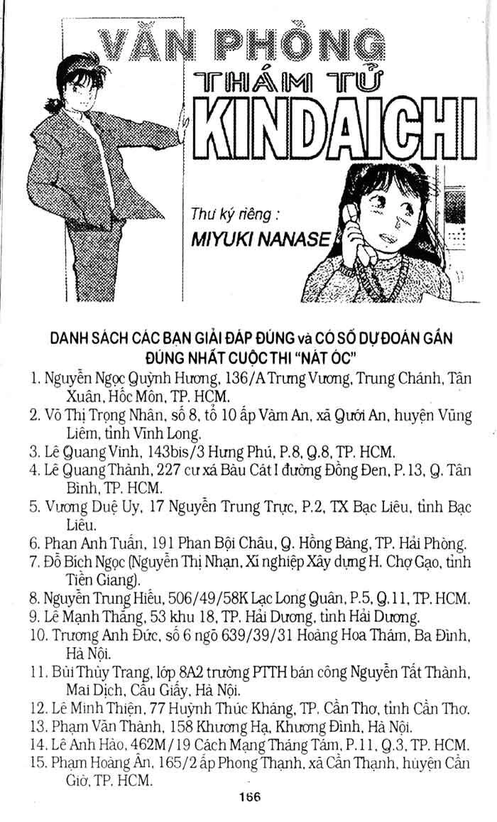 Thám Tử Kindaichi Chapter 164 - 39