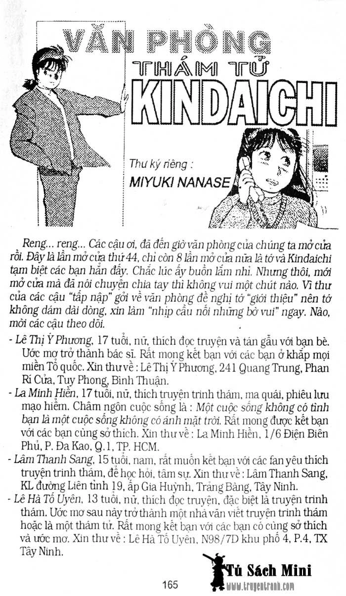 Thám Tử Kindaichi Chapter 176 - 38