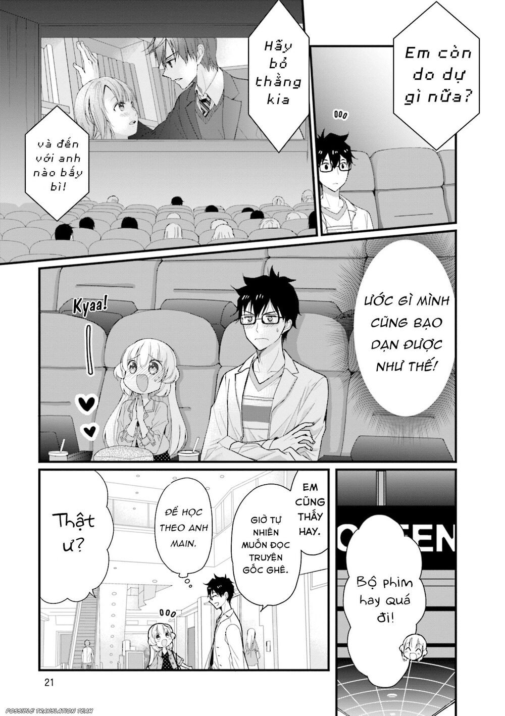 Senpai Kiêm Bạn Gái Nhỏ Nhắn Của Tôi Rất Dễ Thương Chapter 2 - 5