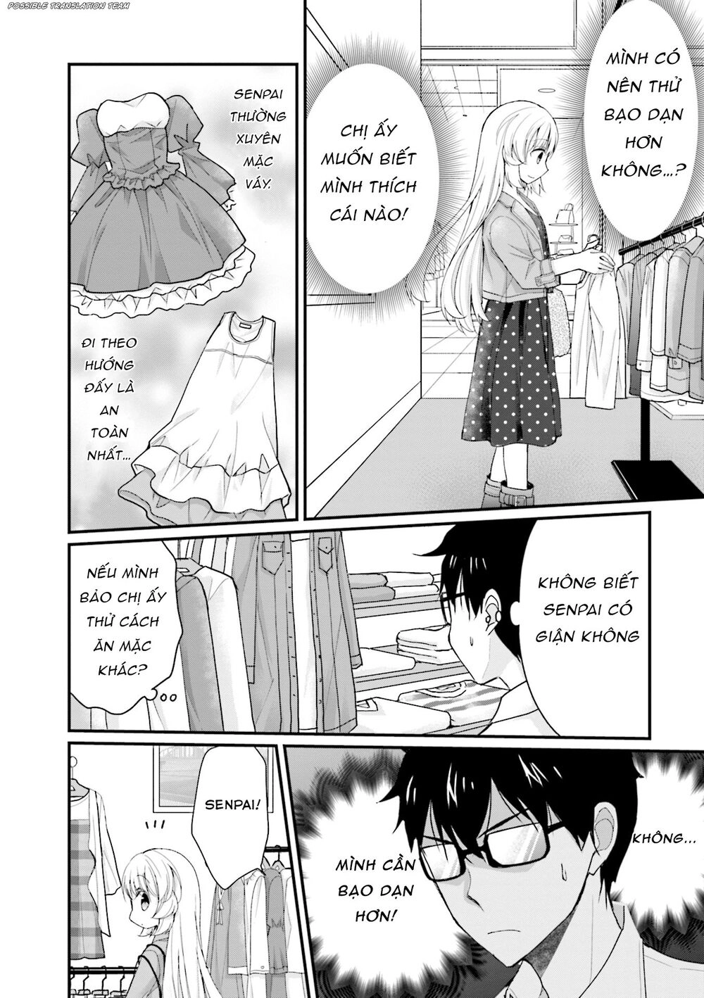 Senpai Kiêm Bạn Gái Nhỏ Nhắn Của Tôi Rất Dễ Thương Chapter 2 - 8