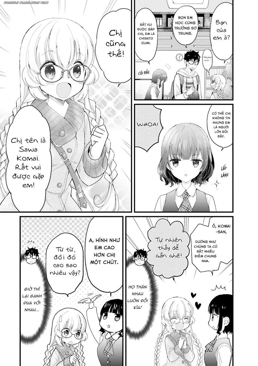 Senpai Kiêm Bạn Gái Nhỏ Nhắn Của Tôi Rất Dễ Thương Chapter 4 - 9