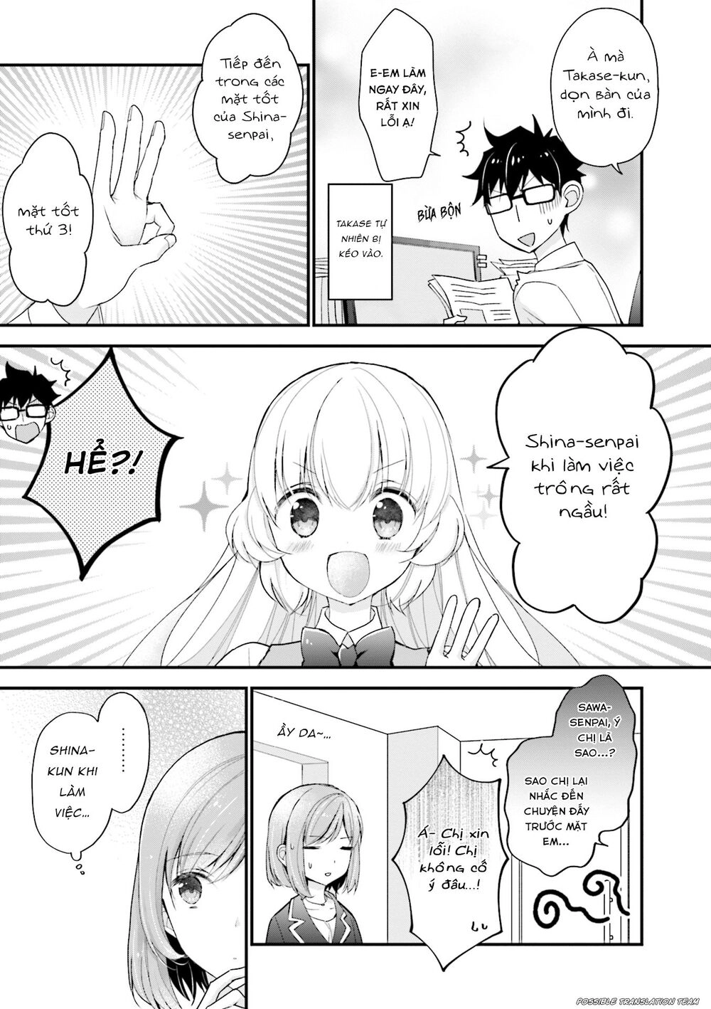 Senpai Kiêm Bạn Gái Nhỏ Nhắn Của Tôi Rất Dễ Thương Chapter 6 - 7