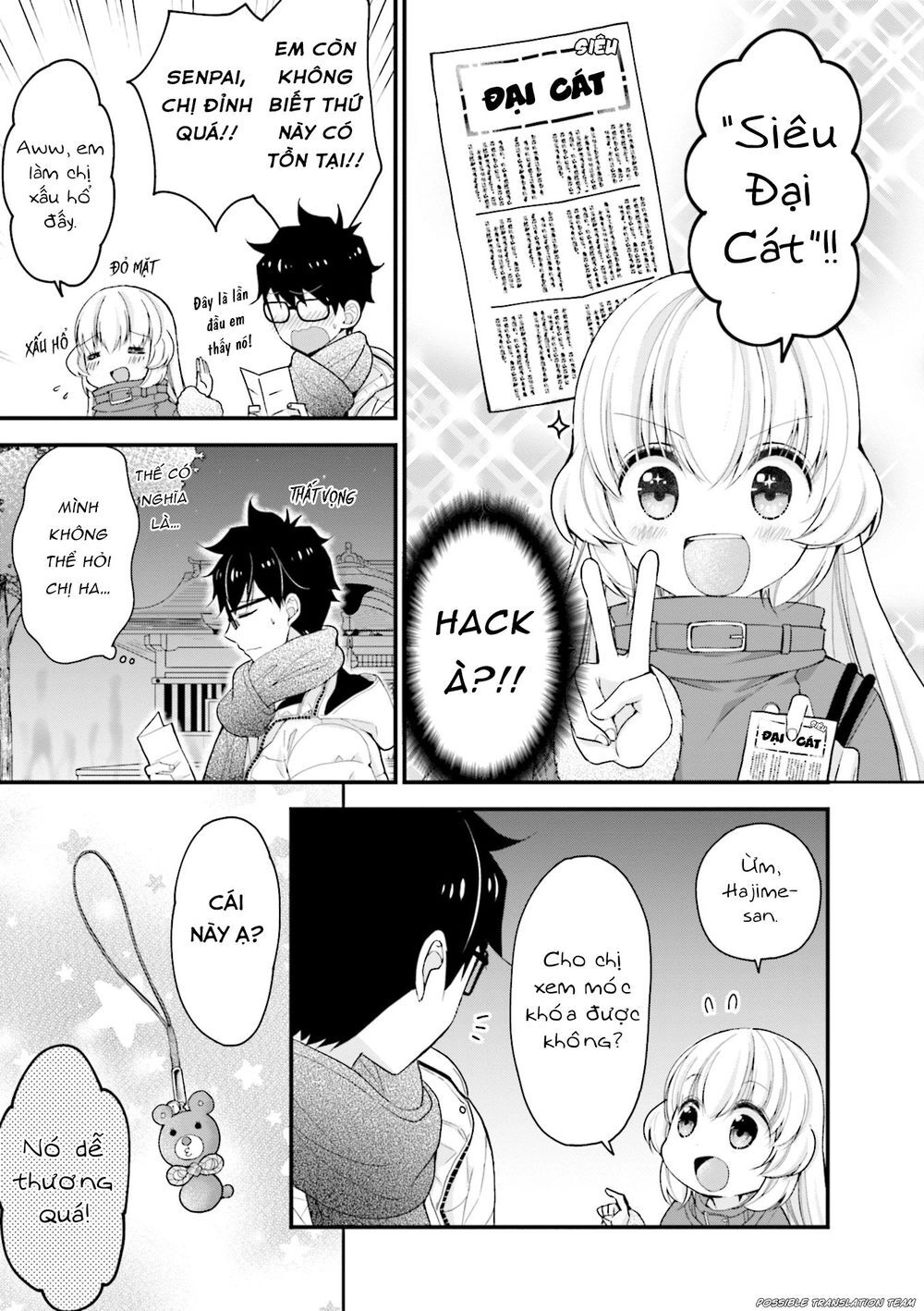 Senpai Kiêm Bạn Gái Nhỏ Nhắn Của Tôi Rất Dễ Thương Chapter 10 - 9