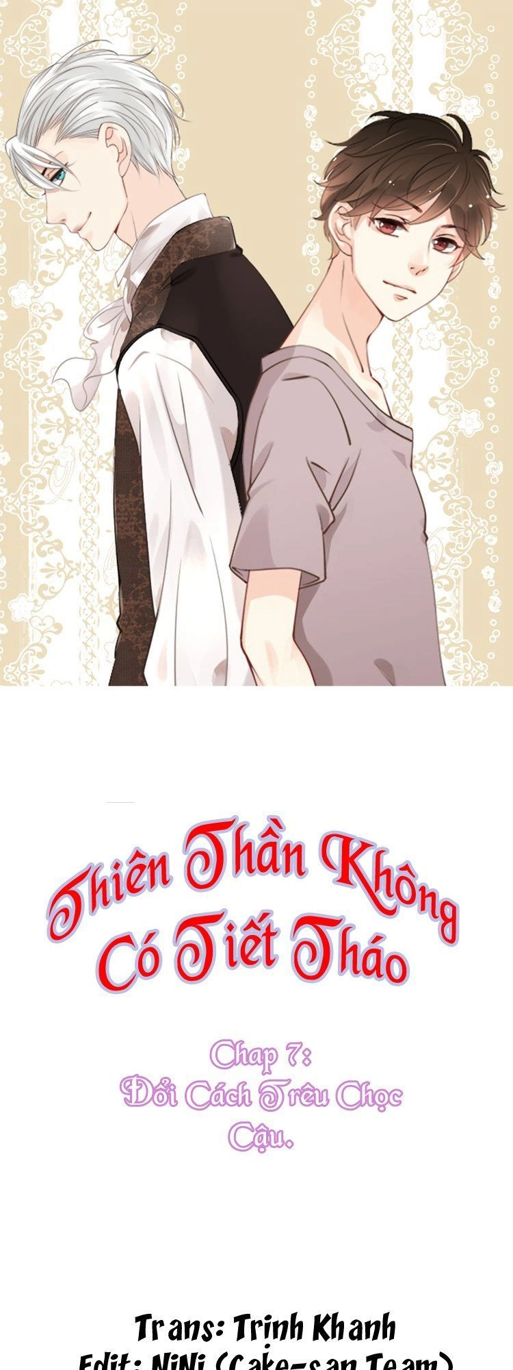 Thiên Thần Không Có Tiết Tháo Chapter 7 - 2
