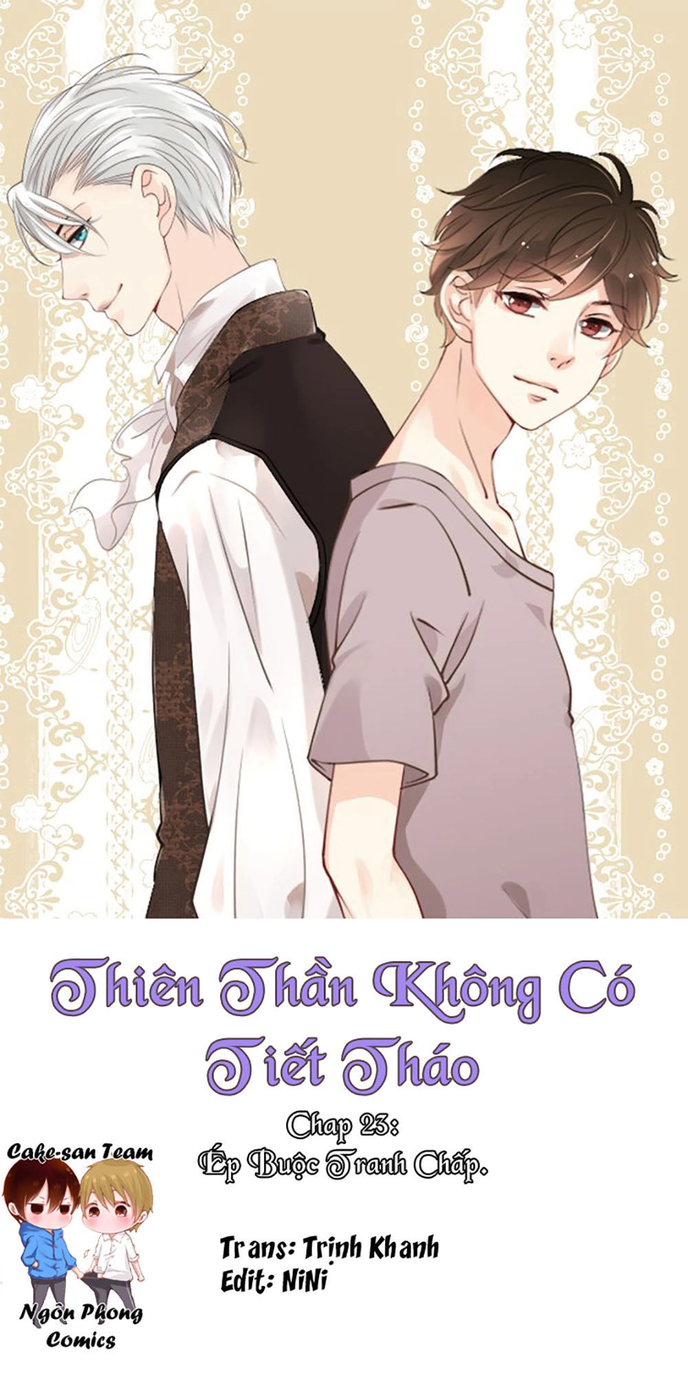 Thiên Thần Không Có Tiết Tháo Chapter 23 - 1