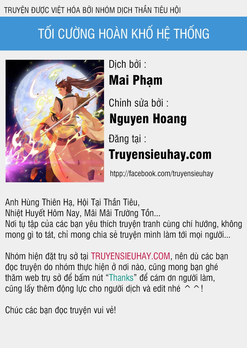 Tối Cường Hoàn Khố Hệ Thống Chapter 5 - 1