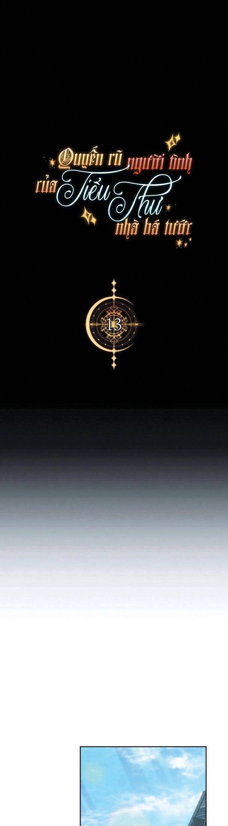 Quyến Rũ Người Tình Của Tiểu Thư Nhà Bá Tước Chapter 13 - 12