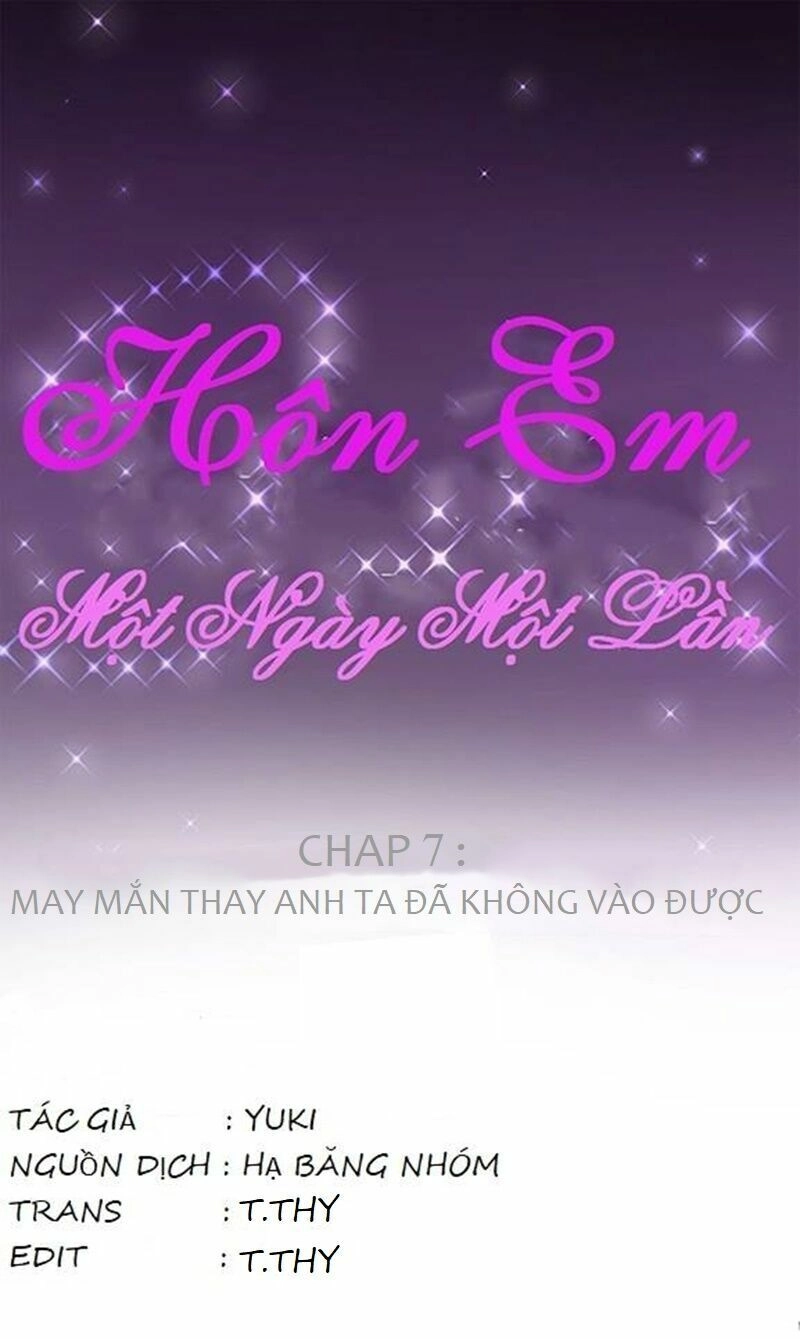 Hôn Em Một Ngày Một Lần Chapter 7 - 4