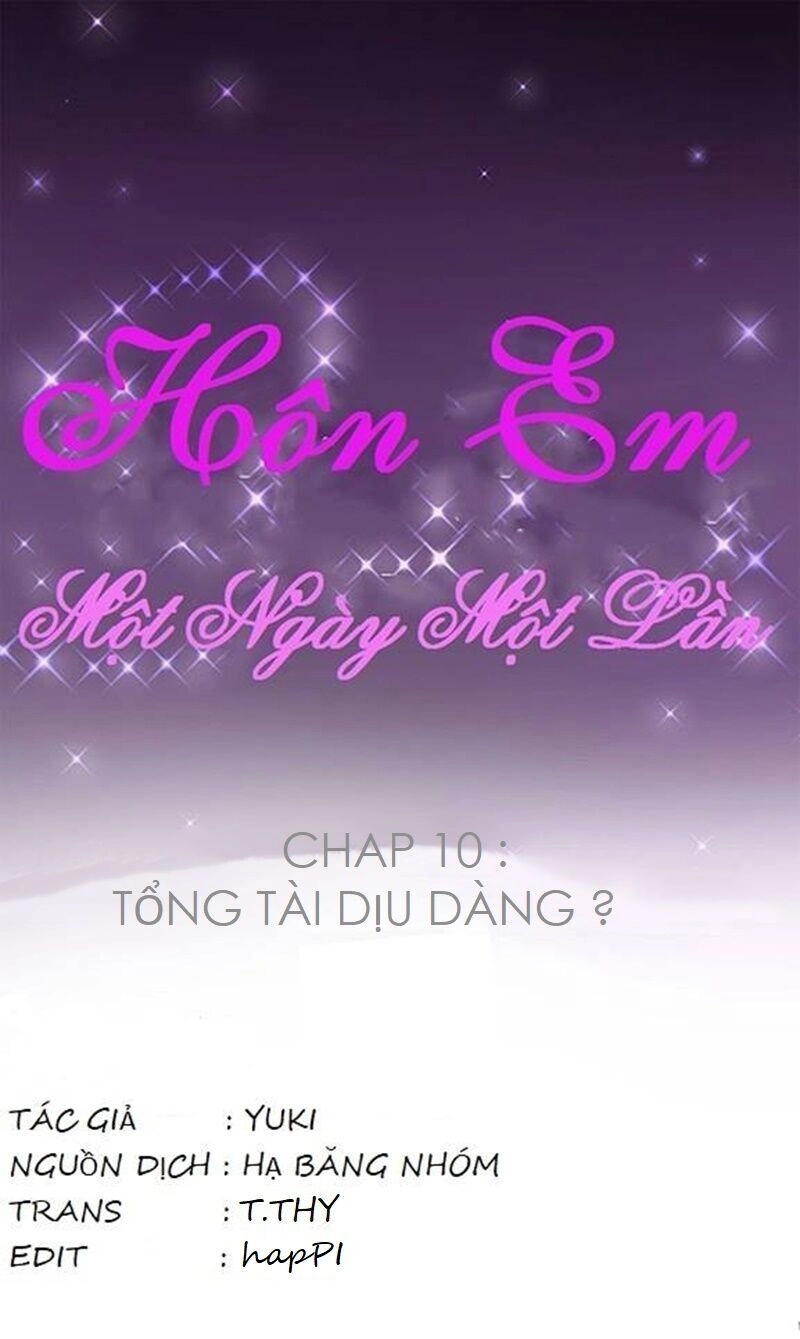 Hôn Em Một Ngày Một Lần Chapter 10 - 4