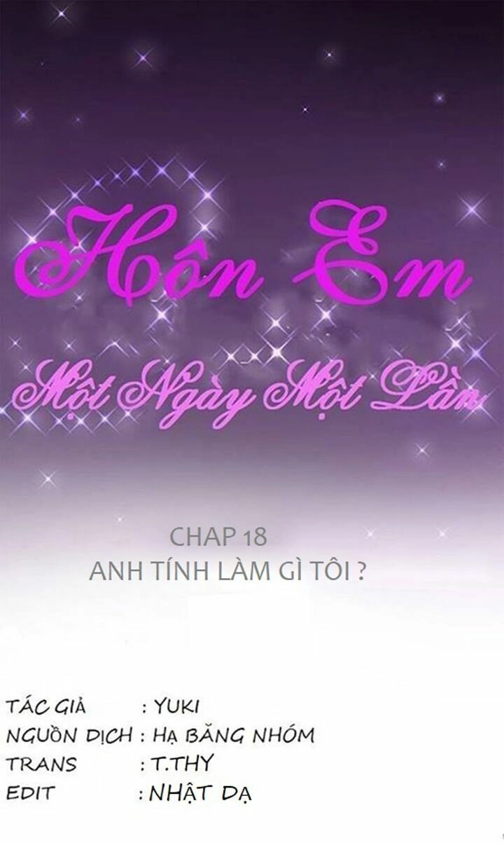 Hôn Em Một Ngày Một Lần Chapter 18 - 4