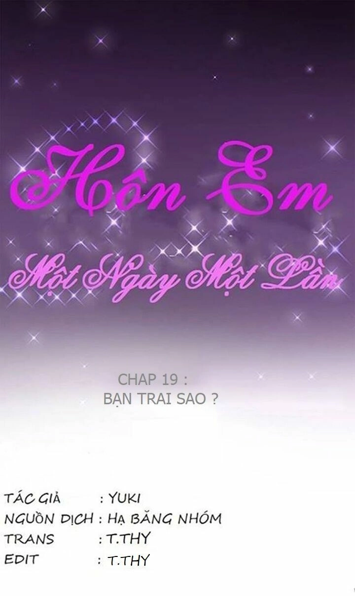 Hôn Em Một Ngày Một Lần Chapter 19 - 4
