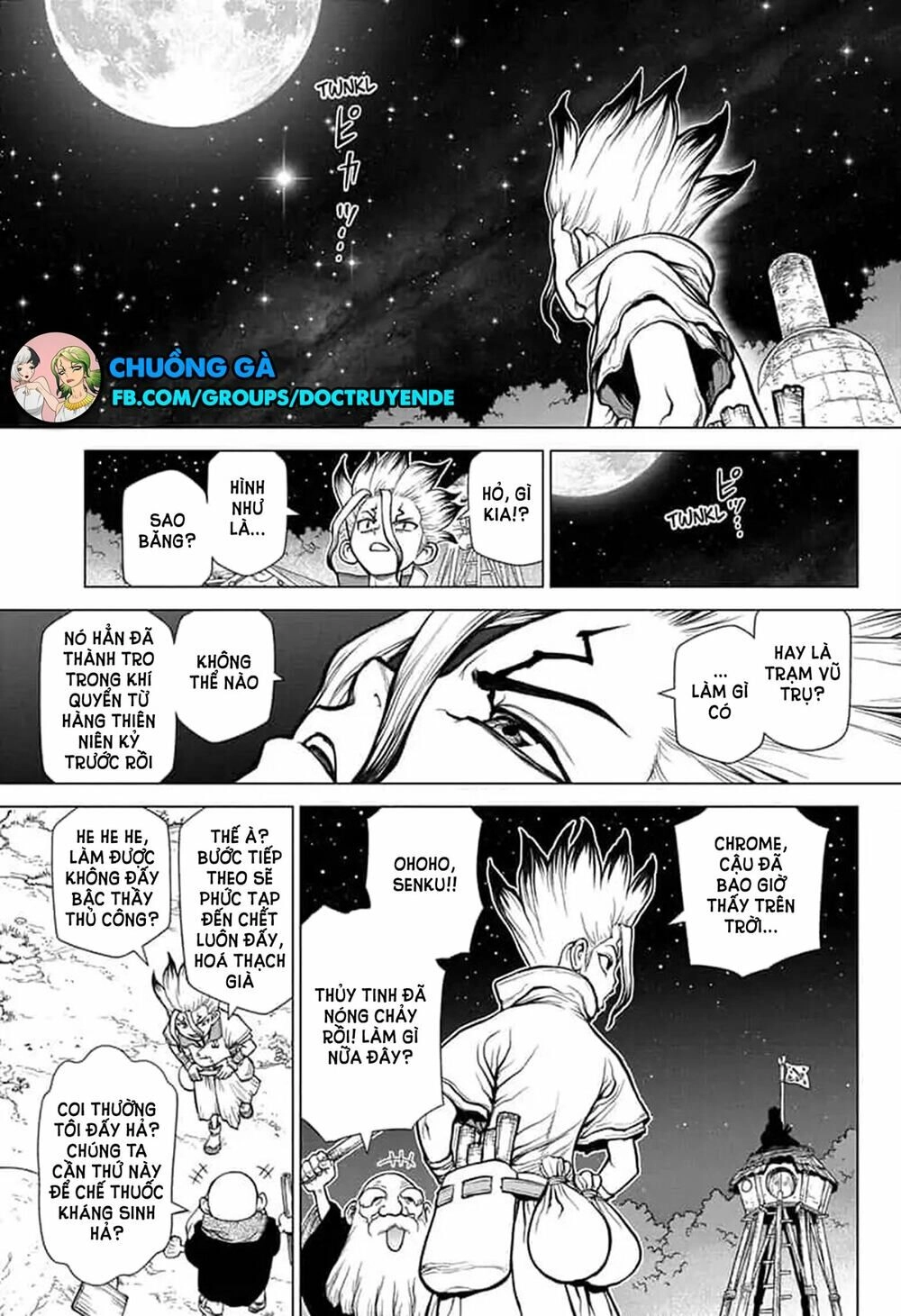 Hồi Sinh Thế Giới: Byakuya Chapter 9 - 17