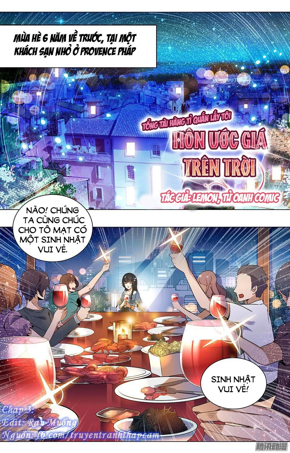 Tổng Tài Hàng Tỉ Quấn Lấy Tôi: Hôn Ước Giá Trên Trời Chapter 3 - 1