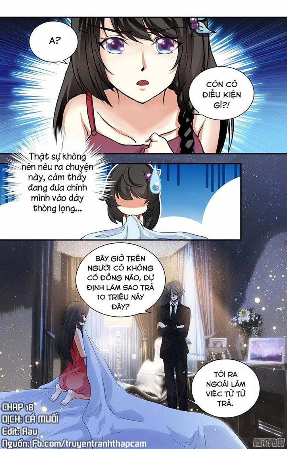 Tổng Tài Hàng Tỉ Quấn Lấy Tôi: Hôn Ước Giá Trên Trời Chapter 18 - 1