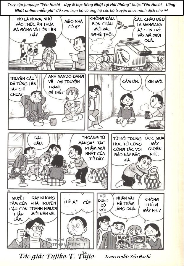 Tuyển Tập Truyện Ngắn Của Tác Giả Doraemon Chapter 20 - 32