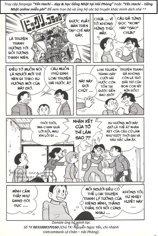 Tuyển Tập Truyện Ngắn Của Tác Giả Doraemon Chapter 20 - 33