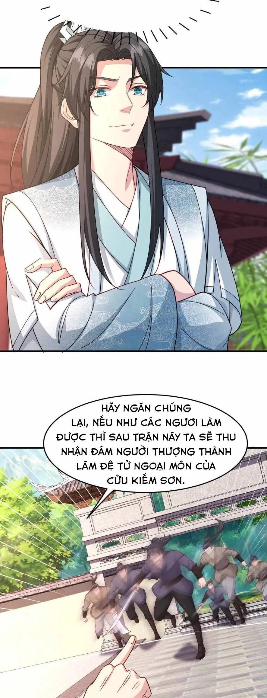 Tôi Thăng Cấp Bằng Cách Thưởng Cho Những Đệ Tử Chapter 10 - 14