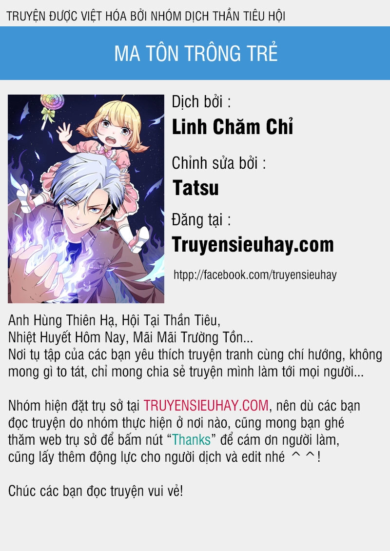 Ma Tôn Trông Trẻ Chapter 11 - 1