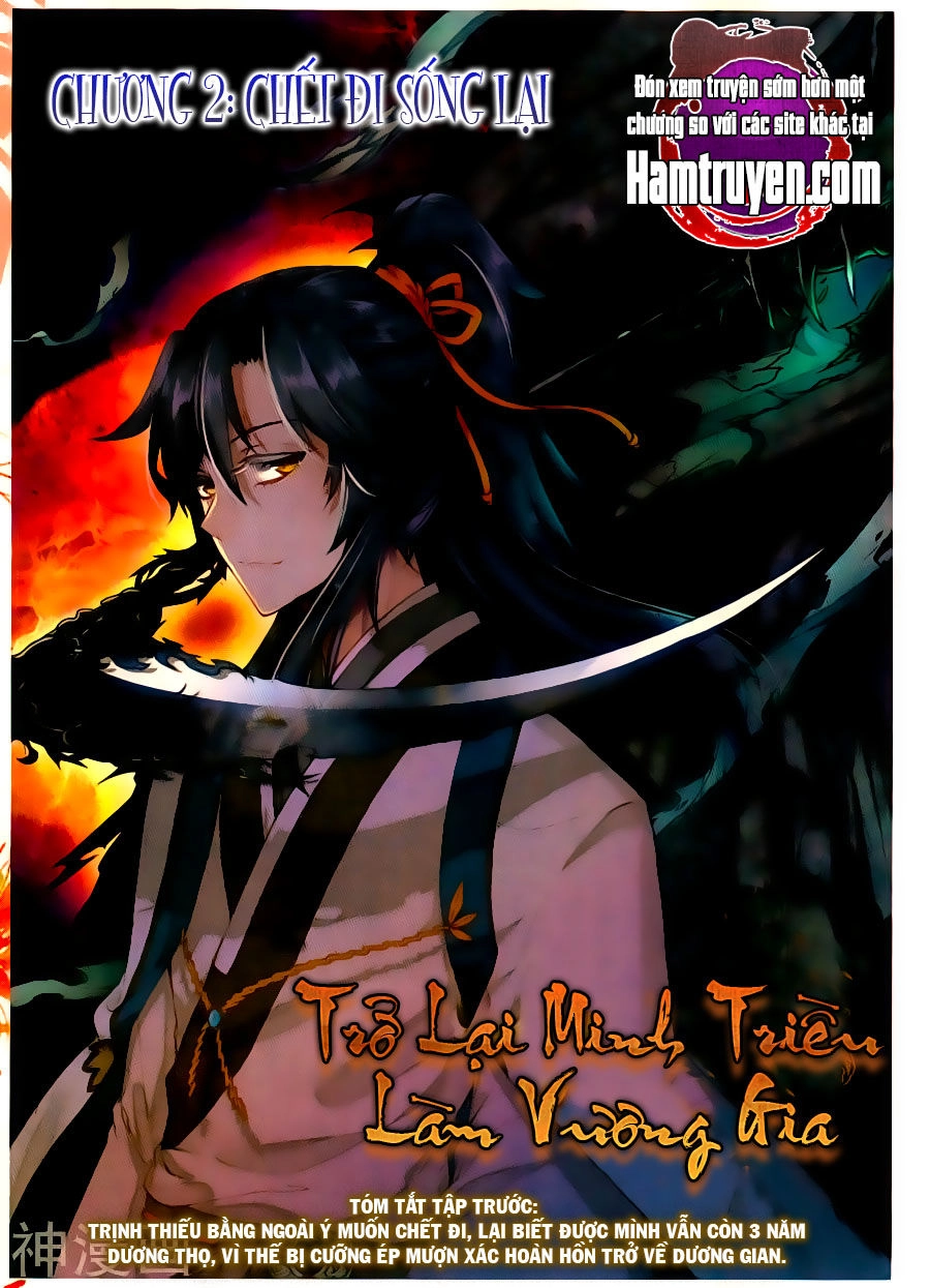 Trở Lại Minh Triều Làm Vương Gia Chapter 2 - 2